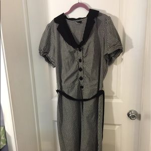 Torrid Checkered Retro Dress🌹